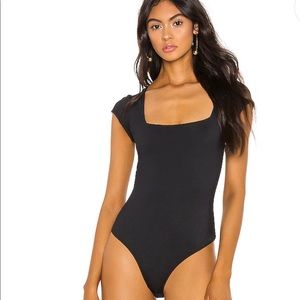 Free People square neck bodysuit